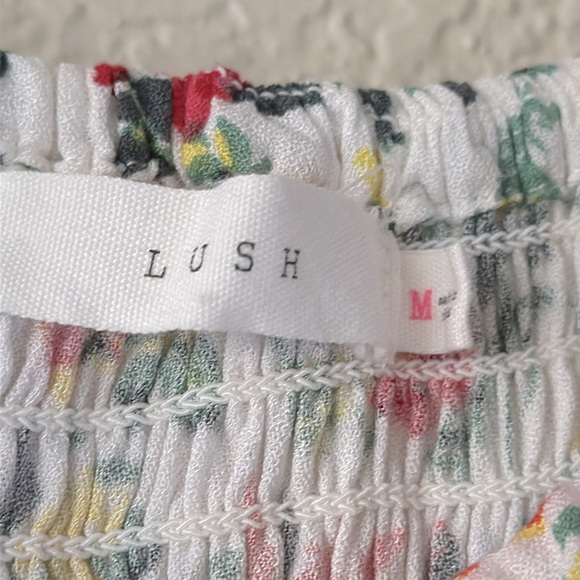 Lulus Easy on the Eyes Cream Floral Print Off-the-Shoulder Maxi Dress - Picture 5 of 12